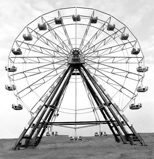 The OLD ferris wheel at the Furnas County fairgrounds